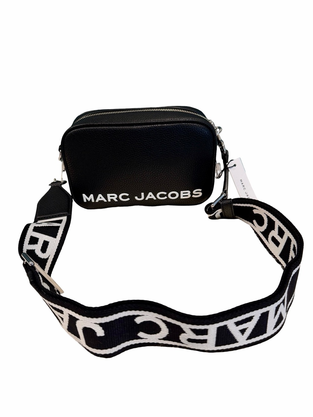 NEW Marc Jacobs Black Camera Crossbody Bag